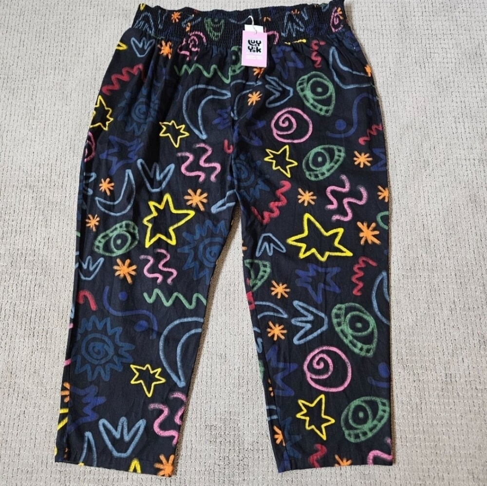 Lucy & Yak Multicolor Patterned Trousers